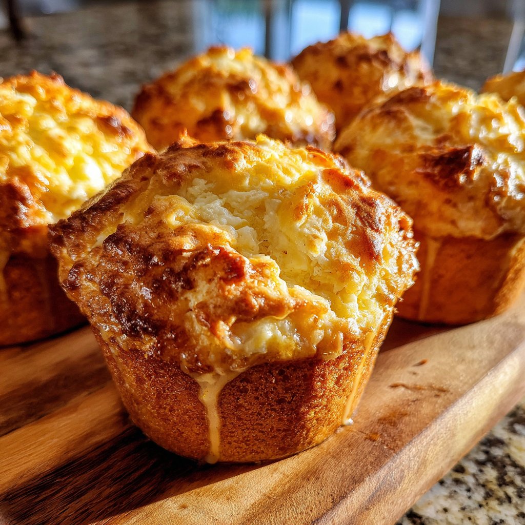 Muffins mit Frischkäsefüllung