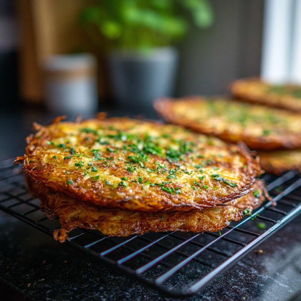 Blumenkohl Rösti Im Ofen