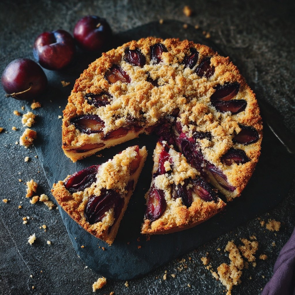 Streuselkuchen Mit Zwetschgen